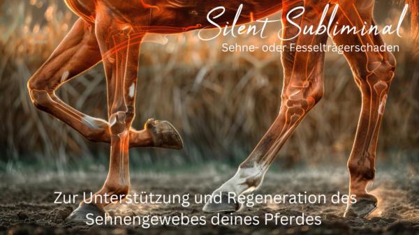 Silent Subliminal - Sehnenregeneration für dein Pferd