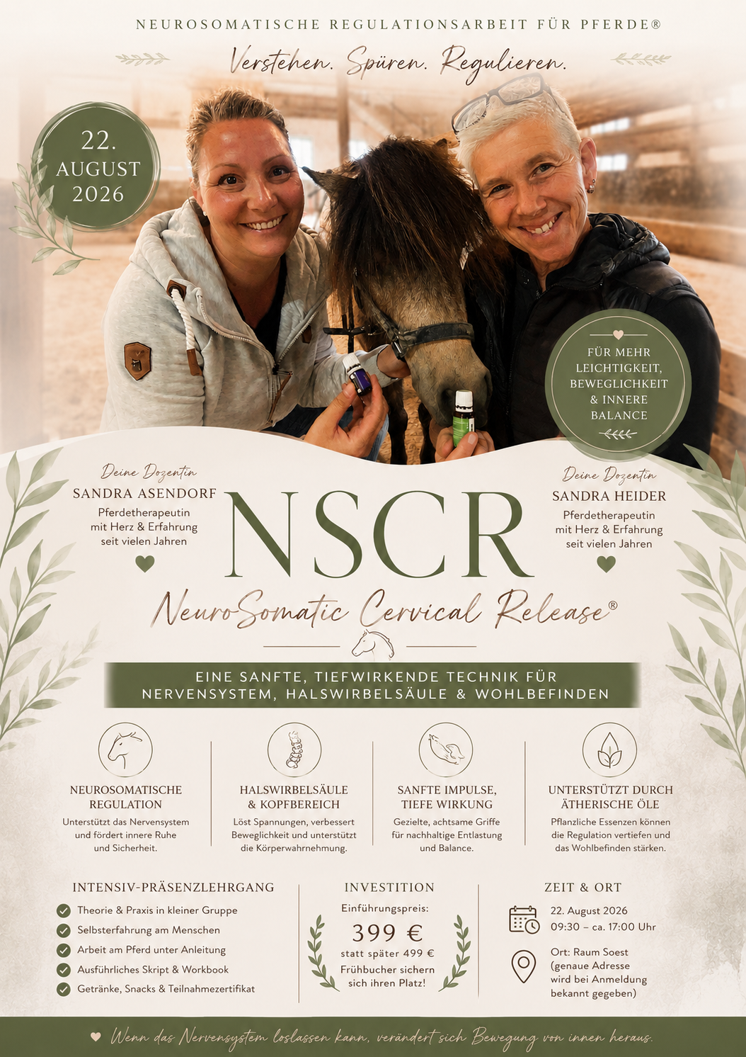NSCR® – NeuroSomatic Cervical Release® - Intensiv-Präsenzlehrgang